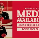 Jacob Bernard-Docker, Todd McLellan Practice Media | March 26, 2026