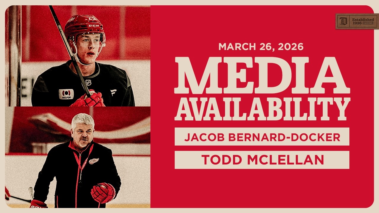 Jacob Bernard-Docker, Todd McLellan Practice Media | March 26, 2026