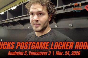 Mason McTavish: "I guess we're getting good at playing from behind" | Ducks win, 5-3, in Vancouver