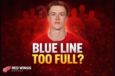 Jacob Bernard-Docker extended! | Red Wings Blue Line Getting Too Crowded?