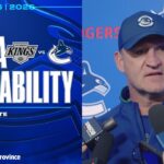 Adam Foote Pre-Game Media | Canucks vs. Kings (Mar 26, 2026)