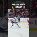 Panarin hits a LAZY LOB 🥱🤣