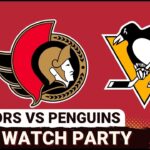 LIVE: Ottawa Senators vs Pittsburgh Penguins - NHL Watch Party - March 26, 2026