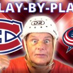 🔴 LIVE 🏒 Columbus Blue Jackets vs Montreal Canadiens | Stanley Cup Playoff Race HEATS UP