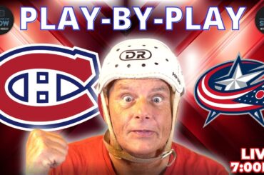 🔴 LIVE 🏒 Columbus Blue Jackets vs Montreal Canadiens | Stanley Cup Playoff Race HEATS UP