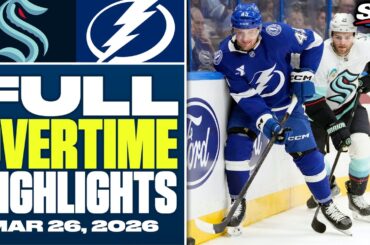 Seattle Kraken at Tampa Bay Lightning | FULL Overtime Highlights - March 26, 2026