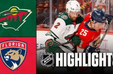 Wild vs. Panthers | NHL Highlights | March 26, 2026