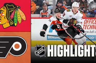 Blackhawks vs. Flyers | NHL Highlights | March 26, 2026