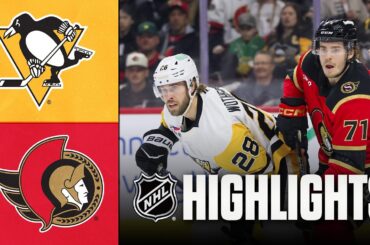 Penguins vs. Senators | NHL Highlights | March 26, 2026