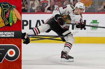 Chicago Blackhawks vs. Philadelphia Flyers (3/26/26) | Game Highlights | CHSN Blackhawks