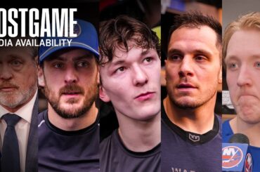 New York Islanders Postgame Availability | NYI vs DAL
