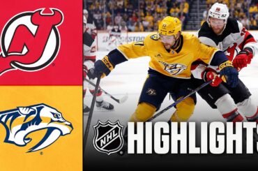 Devils vs. Predators | NHL Highlights | March 26, 2026