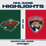 NHL Highlights | Wild vs. Panthers - March 26, 2026