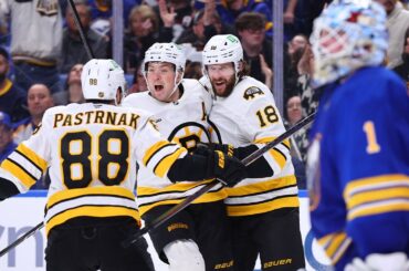 Zacha gives Bruins MASSIVE win in OVERTIME!