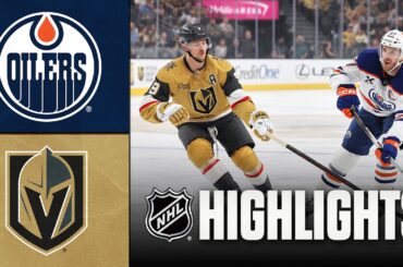 Oilers vs. Golden Knights | NHL Highlights | March 26, 2026