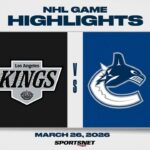 NHL Highlights | Kings vs. Canucks - March 26, 2026