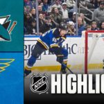 Sharks vs. Blues | NHL Highlights | March 26, 2026