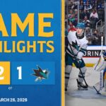 Game Highlights: Blues 2, Sharks 1 (OT)