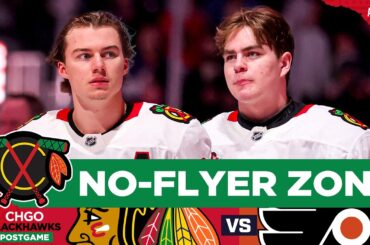 BLACKHAWKS POSTGAME: Connor Bedard Reaches 30 GOALS in Chicago's Ugly Loss vs PHI | CHGO Blackhawks