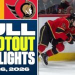 Pittsburgh Penguins at Ottawa Senators | FULL Shootout Highlights - March 26, 2026