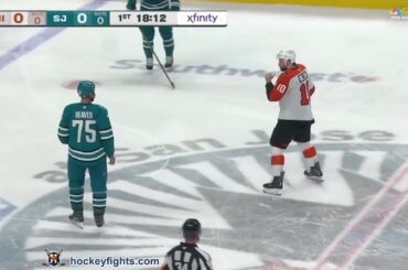 Garrett Wilson vs Ryan Reaves Mar 21, 2026