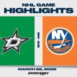 NHL Highlights | Stars vs. Islanders - March 26, 2026