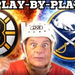 🔴 LIVE 🏒 Boston Bruins vs Buffalo Sabres | Stanley Cup Playoff Race HEATS UP