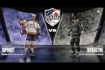 NAHA 2025-26 Season - Kansas City Spirit (18-13-3) @ Omaha Stealth (19-15-0)
