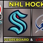 🔴 Seattle Kraken vs Tampa Bay Lightning LIVE | 2026 NHL Regular Season | March 26, 2026 | SCOREBOARD