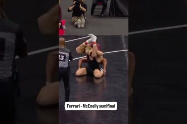 Max McEnelly takes out Angelo Ferrari in the semis #NCAAs