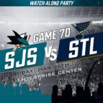 SAN JOSE SHARKS AT ST. LOUIS BLUES WATCH PARTY