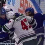 Michael McCarron vs Corey Perry | Mar 24, 2026 | Minnesota Wild vs Tampa Bay Lightning