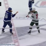 Nick Foligno vs Scott Sabourin | Mar 24, 2026 | Minnesota Wild vs Tampa Bay Lightning