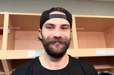 Stuart Skinner, Penguins, on win, goaltender interference