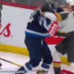 Brett Howden vs Mark Scheifele | Mar 24, 2206 | Vegas Golden Knights vs Winnipeg Jets