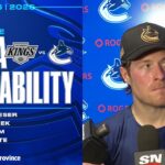 Boeser, Hronek, Buium & Foote Post-Game Media | Canucks vs. Kings (Mar 26, 2026)
