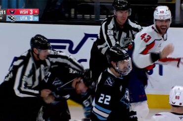 Lawson Crouse Goes After Tom Wilson Right Out of the Box