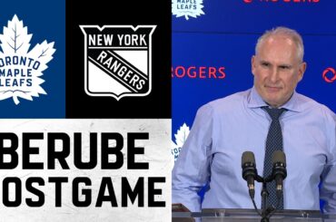 Craig Berube | Post Game vs. New York Rangers | March 25, 2026