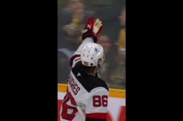 Jesper Bratt with a Short Goal vs. Nashville Predators