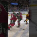 Tom Nilsson crosscheckar Pontus Andreasson i ansiktet (Frölunda HC mot Luleå HF i SHL) (#Shorts)