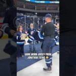 Toews jersey 🤩 #gojetsgo