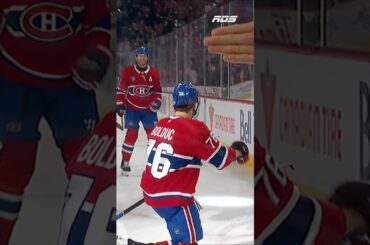 Zachary Bolduc touche le fond du filet et donne les devants aux Canadiens! 🚨