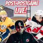 NJ Devils vs. Nashville Predators Post-Postgame LIVE! 3/26/26