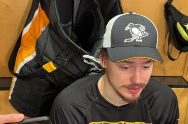 Arturs Silovs, Penguins, on Ilya Solovyov’s debut