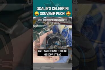 Goalie kept a CELEBRINI SOUVENIR! 😅