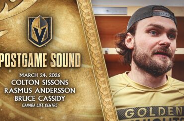 🎥 POSTGAME SOUND: Sissons, Andersson & Cassidy