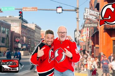 New Jersey Devils Fan Road Trip To Nashville VLOG | Best Road City In The NHL?