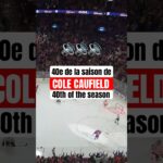 Cole Caufield scores 40th of the season #NHL #Goal