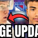 MASSIVE New York Rangers PROSPECT NEWS & HORRIBLE RECORD BROKEN...