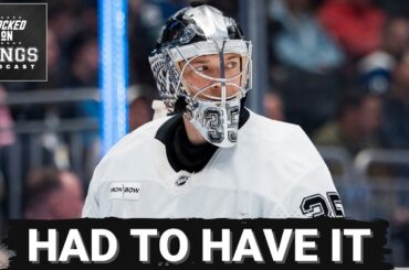 LA Kings get much needed 2 points, Darcy Kuemper gets a shutout, Quinton Byfield IGNITES the offense